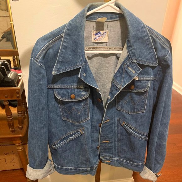 Wrangler Jackets & Blazers - Unisex vintage Wrangler demin jacket